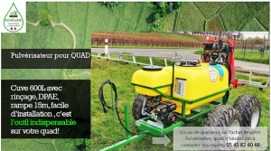 Pulvrisateur pour quad: 
